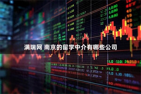 满瑞网 南京的留学中介有哪些公司